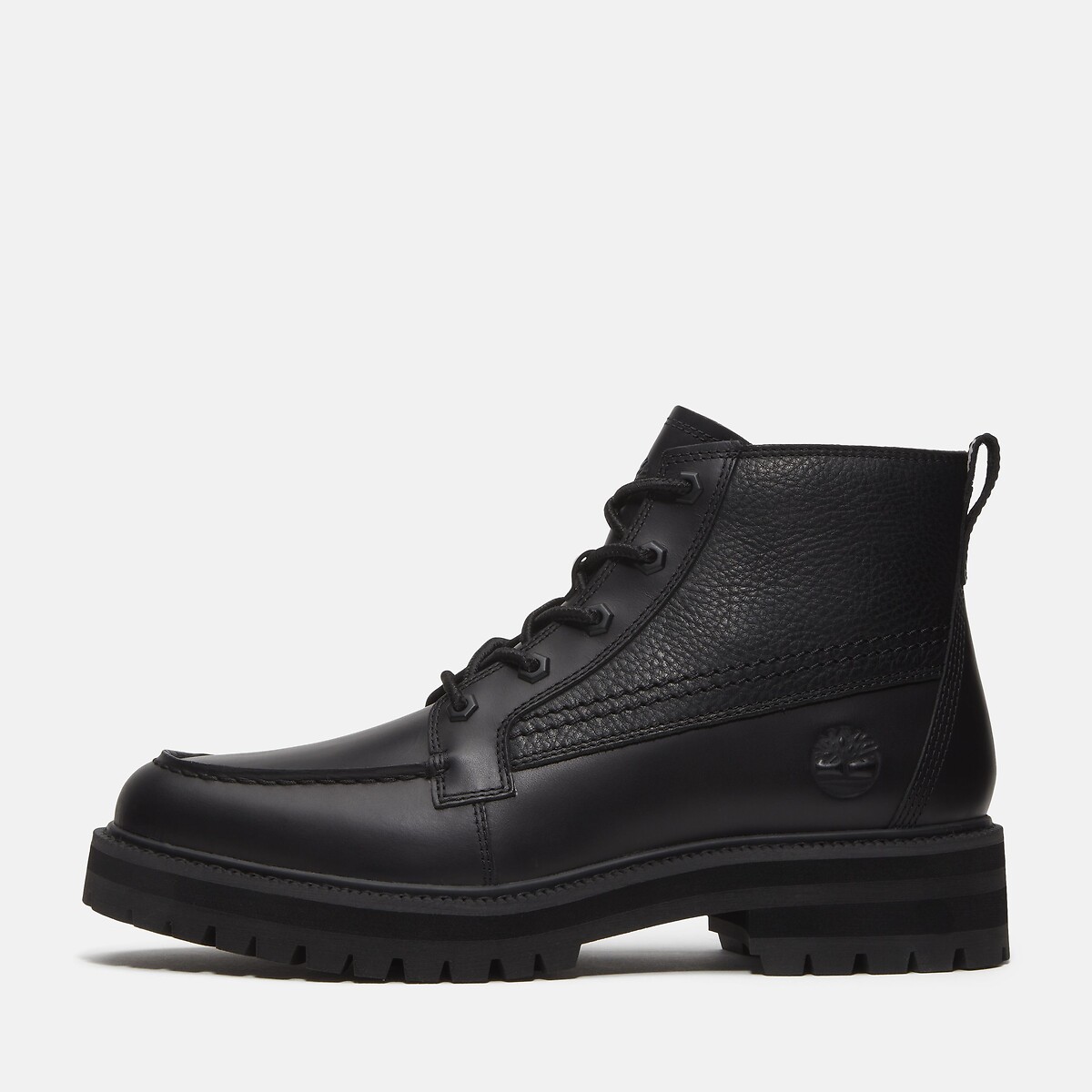 Stivaletti stringati in pelle, BRITTON DRIVE MID LACE nero , TIMBERLAND