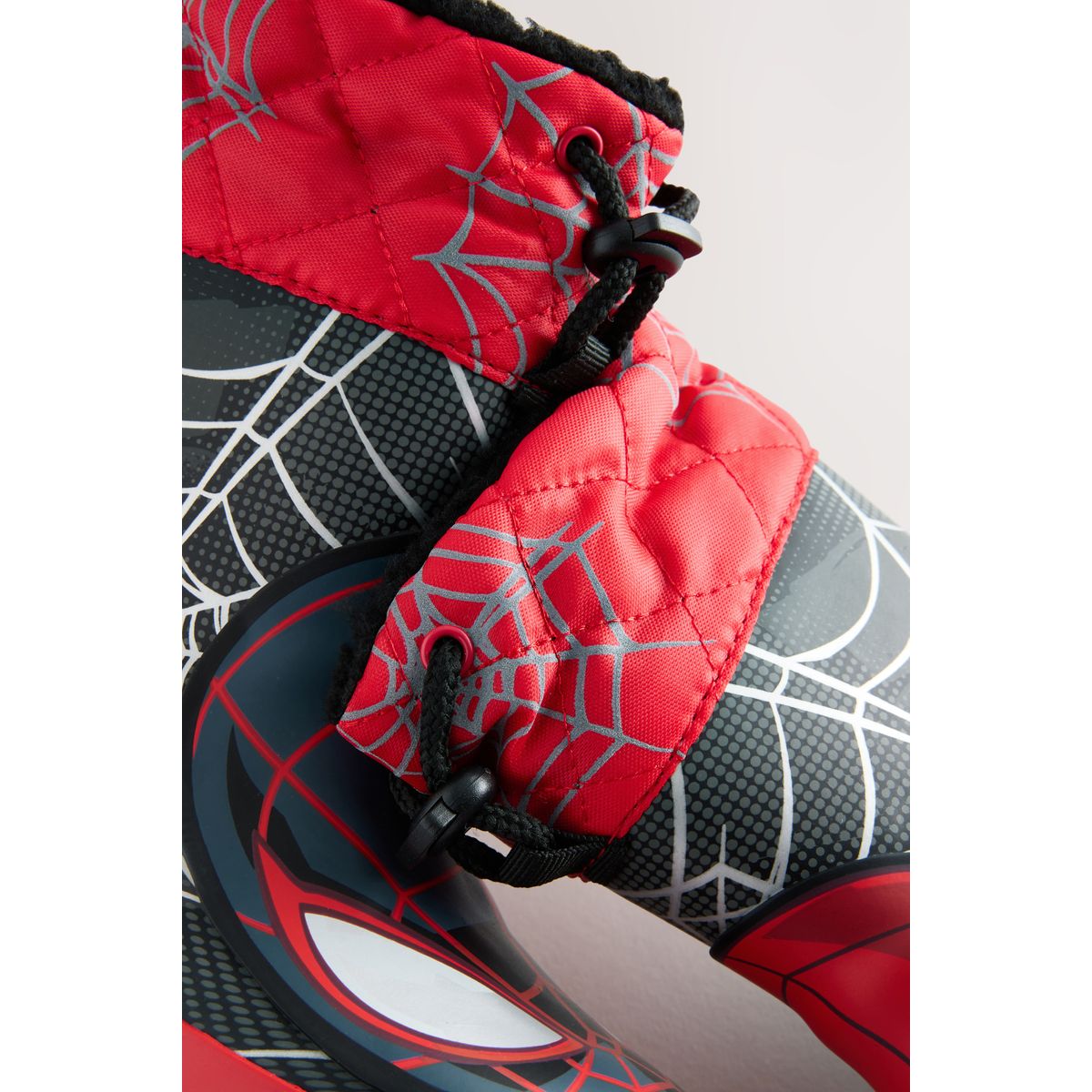 Bottes en caoutchouc thermique thinsulate™ spiderman noir/rouge, NEXT