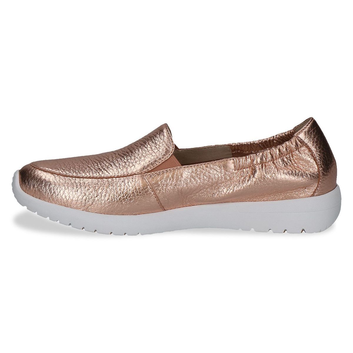 Slipper en cuir rouge laque, CAPRICE