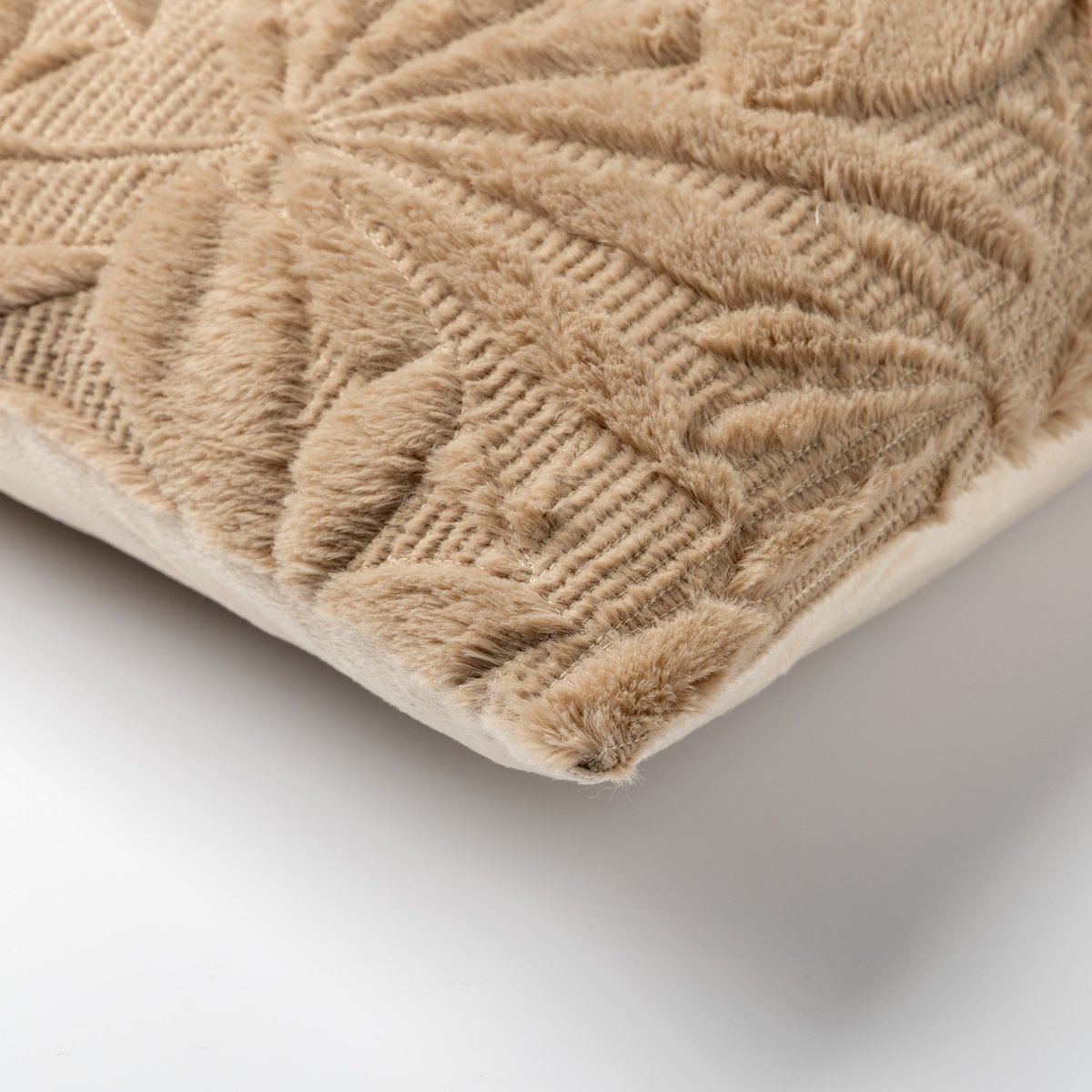 Housse de coussin Jurre beige, DUTCH DECOR