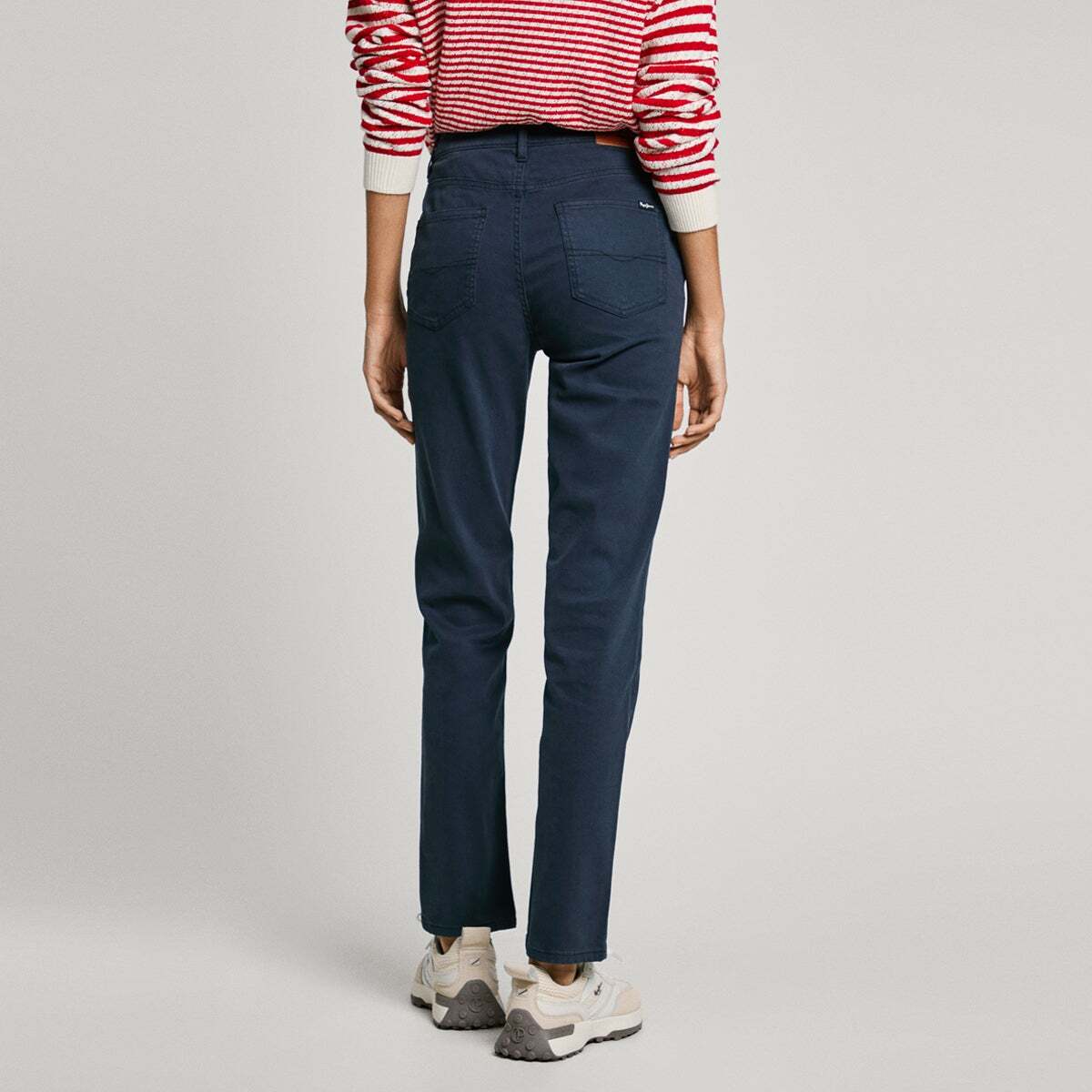 Pantalon Coupe Slim 5 Poches bleu dulwich, PEPE JEANS
