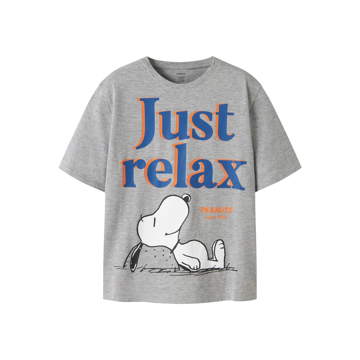 T-Shirt gris - grey melange1, NAME IT