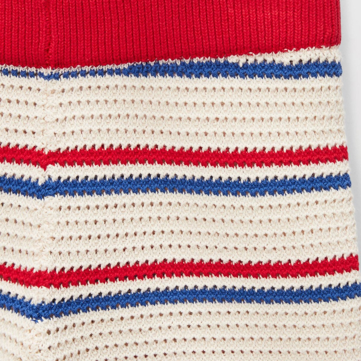 SHORT STRIPES butter cream, MONOPRIX