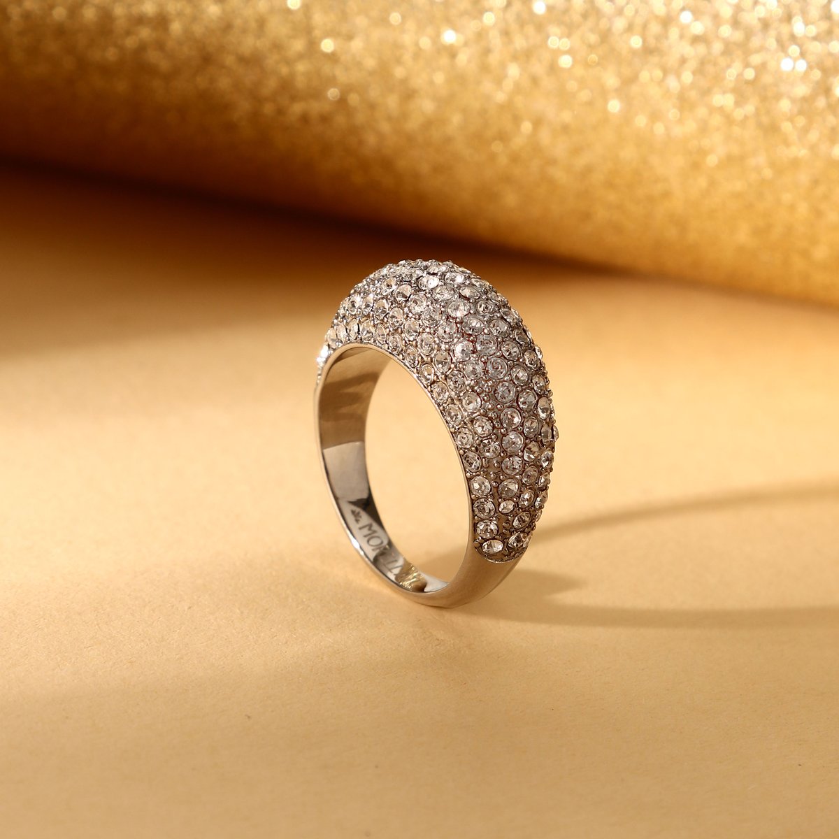 Bague DESIGN acier inoxydable, MORELLATO