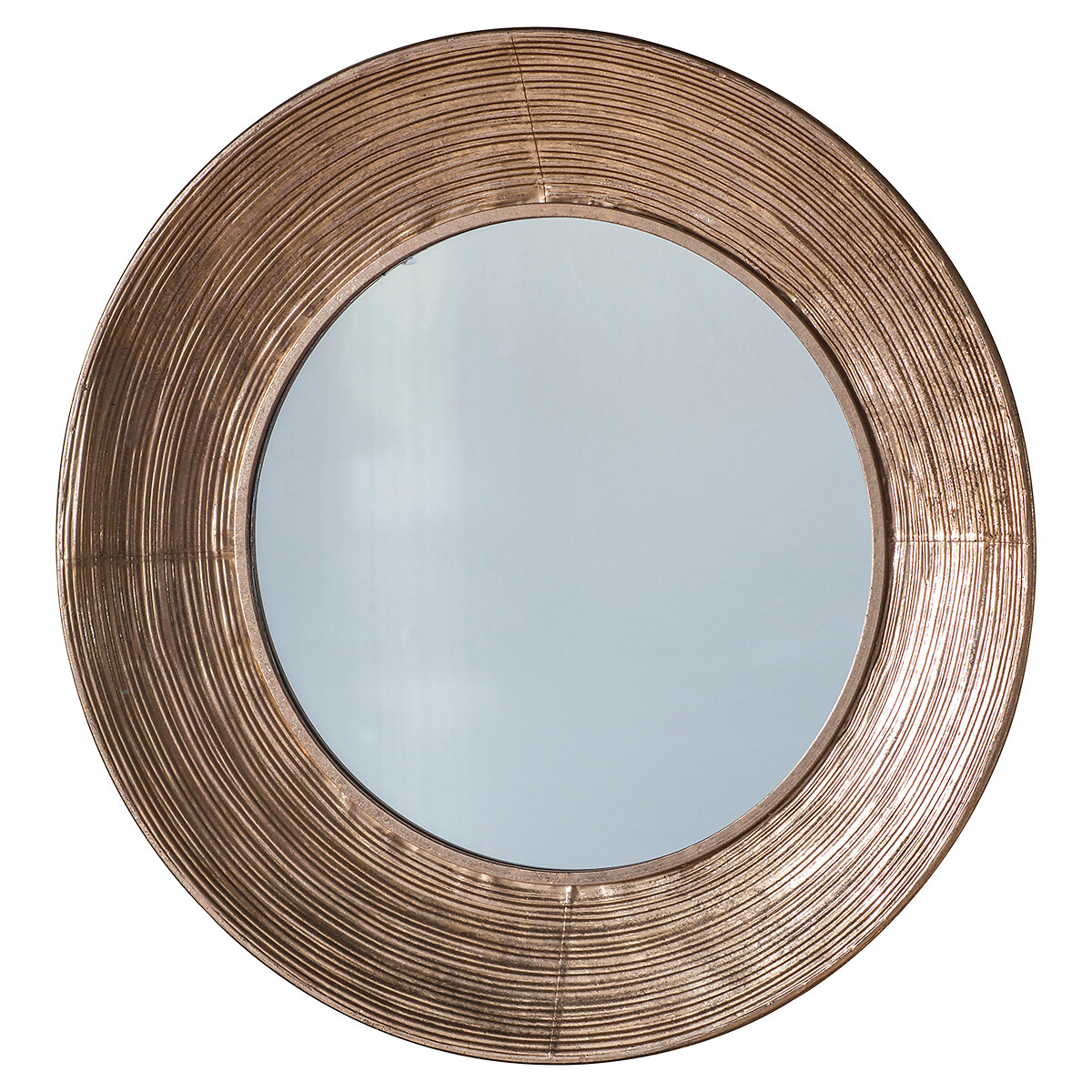 72cm Knapp Round Mirror in Gold gold-coloured, ÉDITÉ