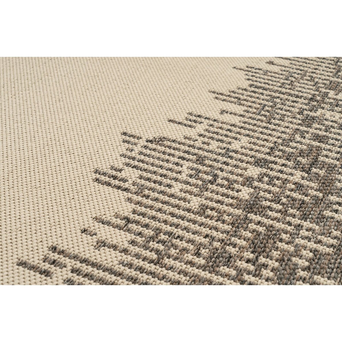 Tapis tissé plat intérieur/extérieur, SPLASH crème, ARTE ESPINA
