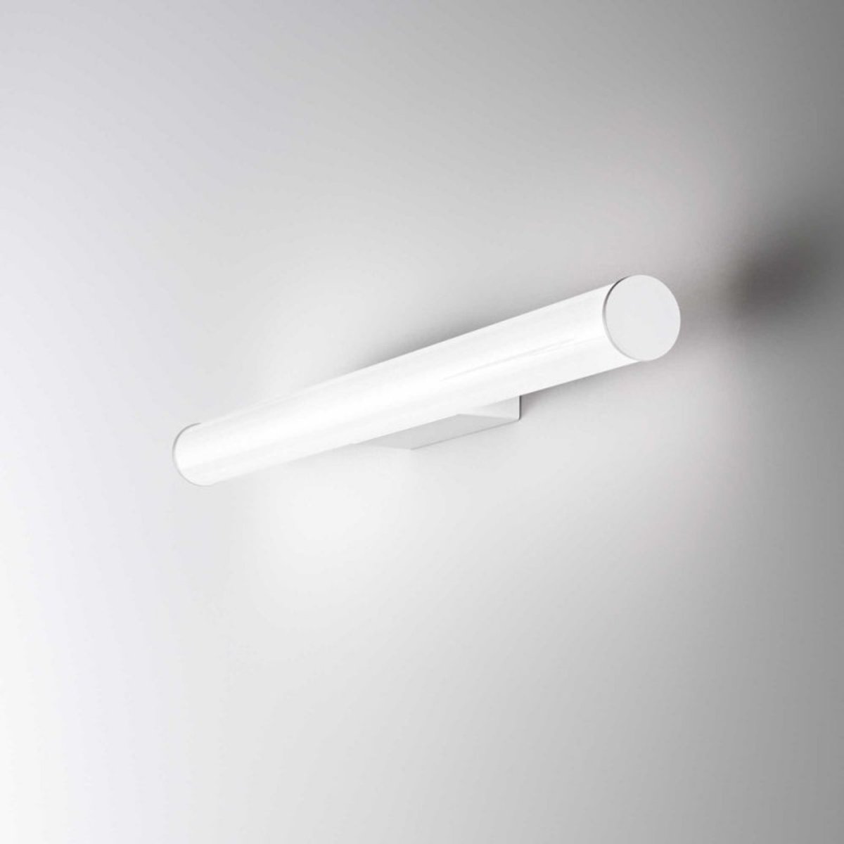 Applique Salle De Bain Pretty Cylindrique à Led Ip54 blanc, MILLUMINE
