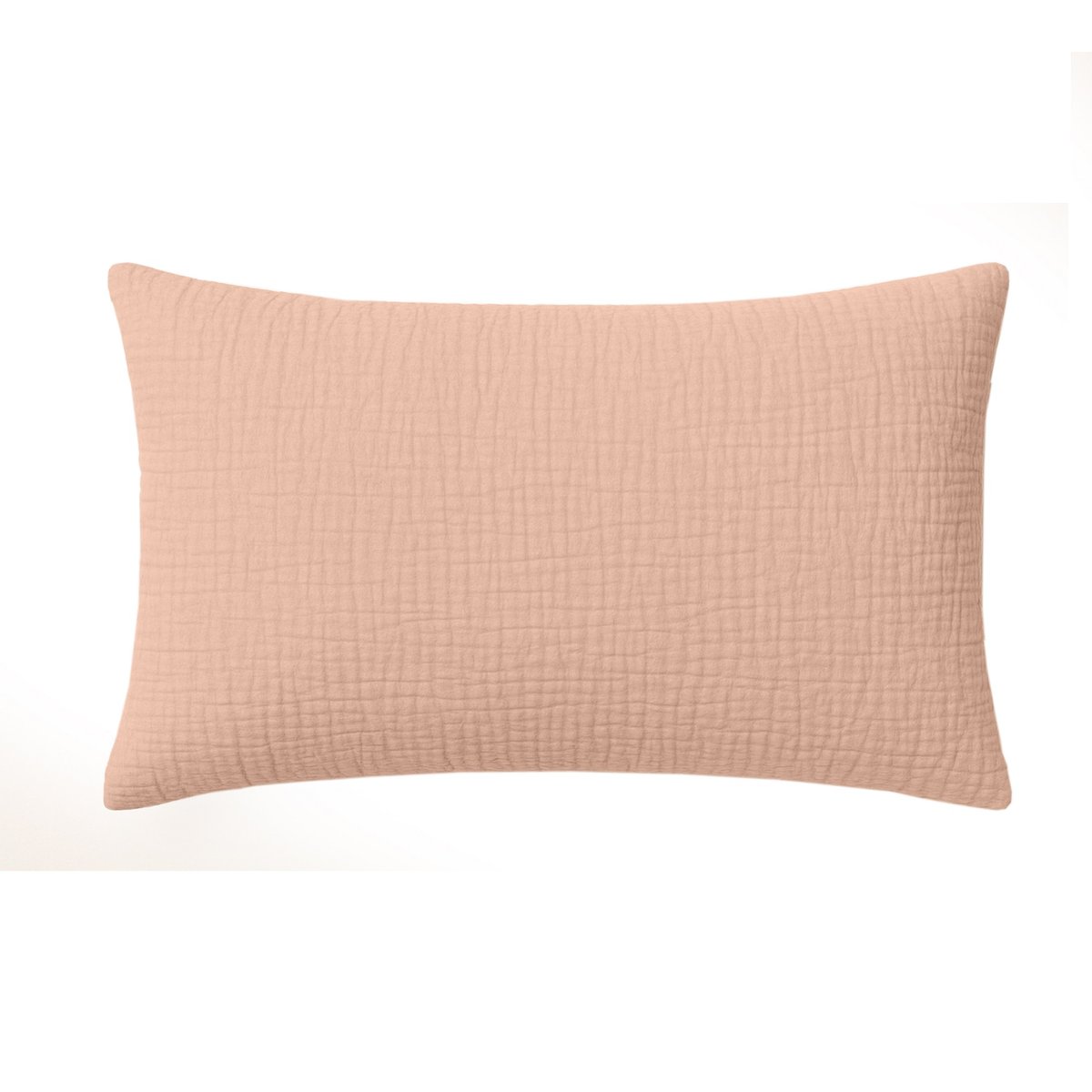 Taie d'oreiller en gaze de coton lave 50 x 70 cm Douce vert rose, EDEN