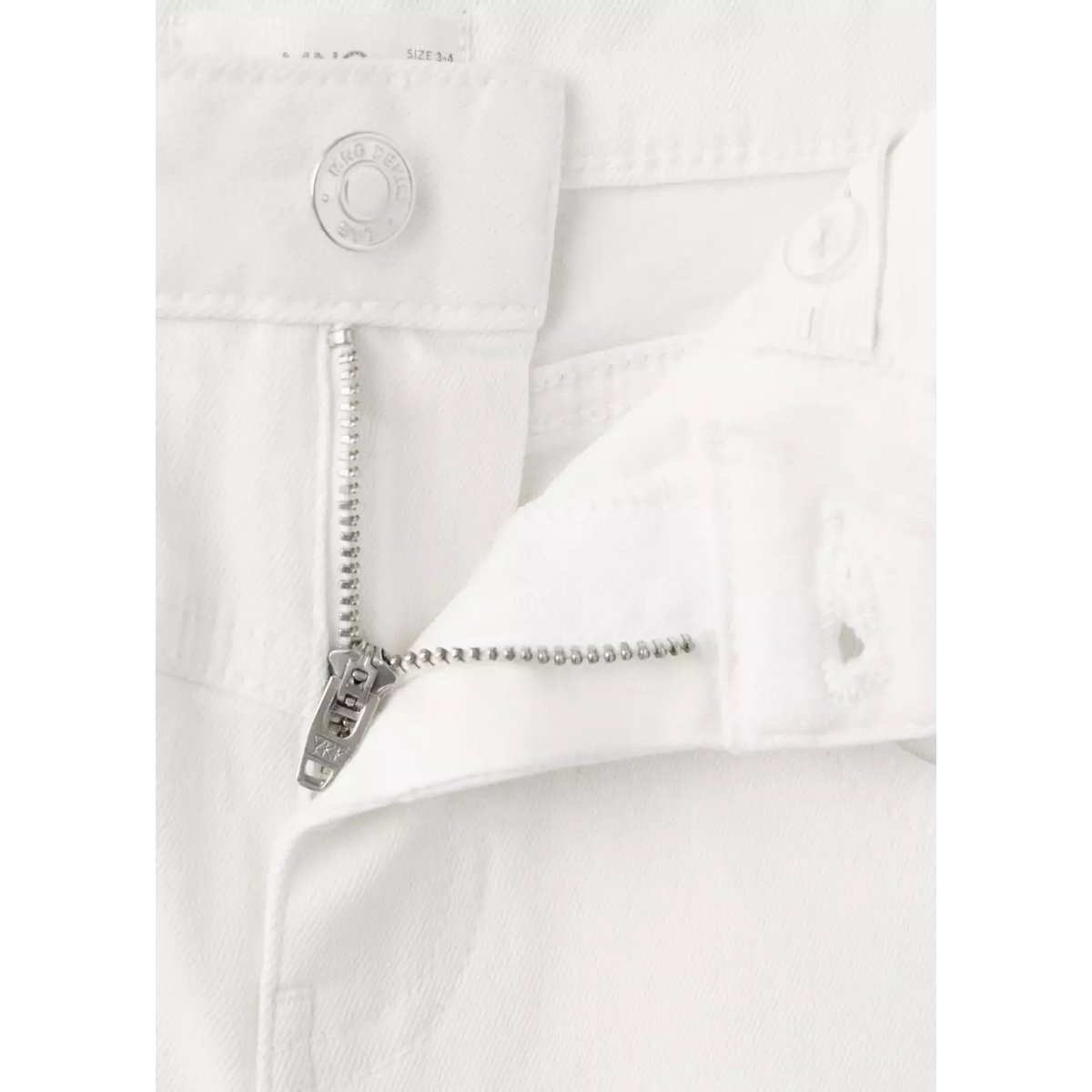Jean flare clouté blanc, MANGO KIDS