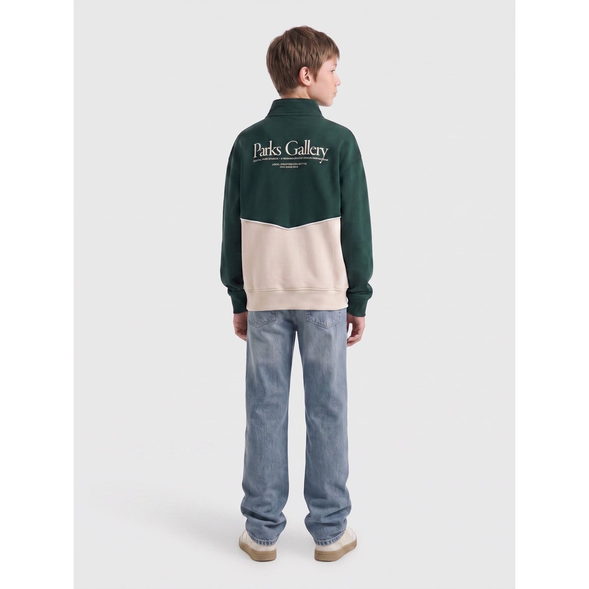 Sweat-Shirt En Polaire moonbeam 1, ONLY & SONS JUNIOR