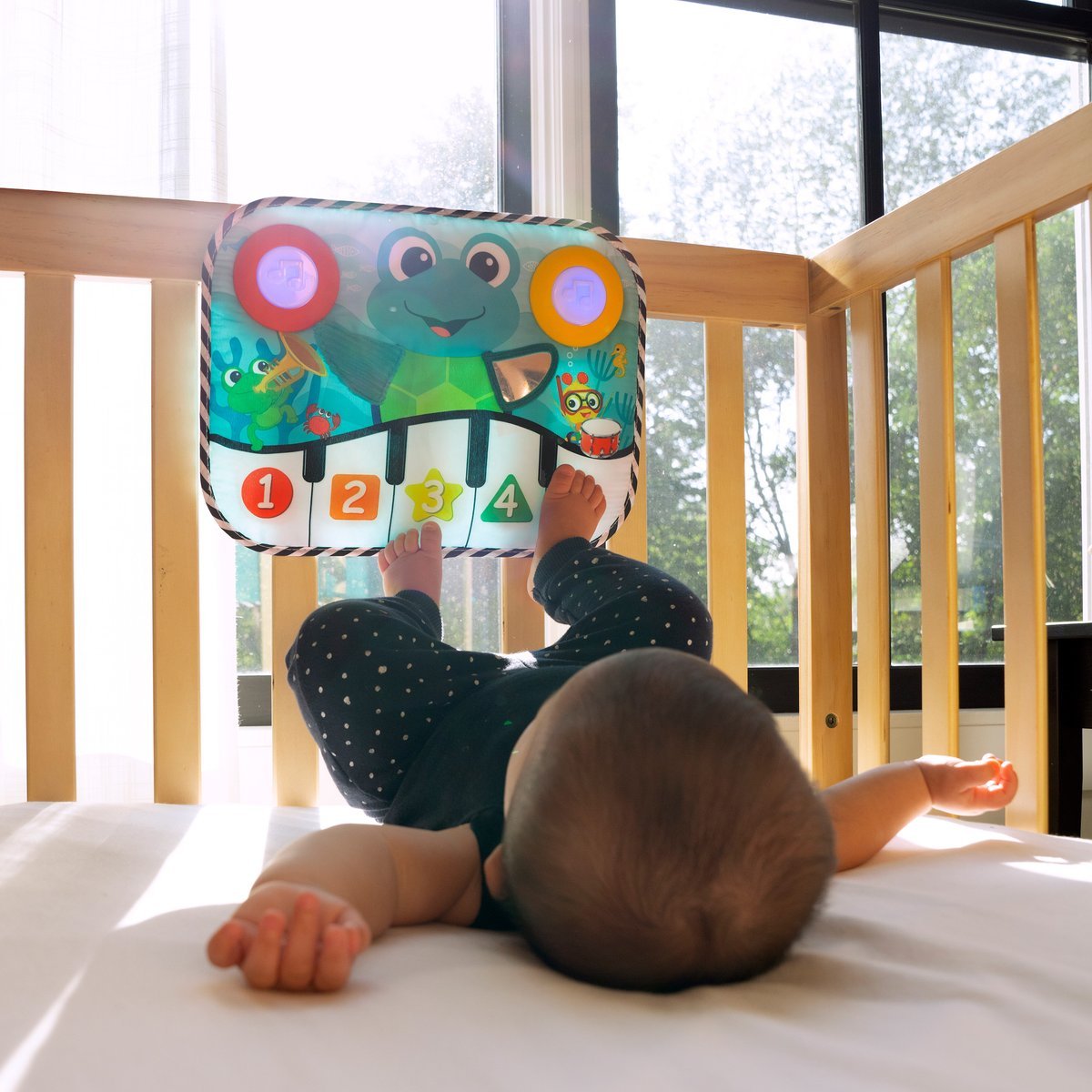 Jouet à accrocher et clavier musical multicolore, BABY EINSTEIN