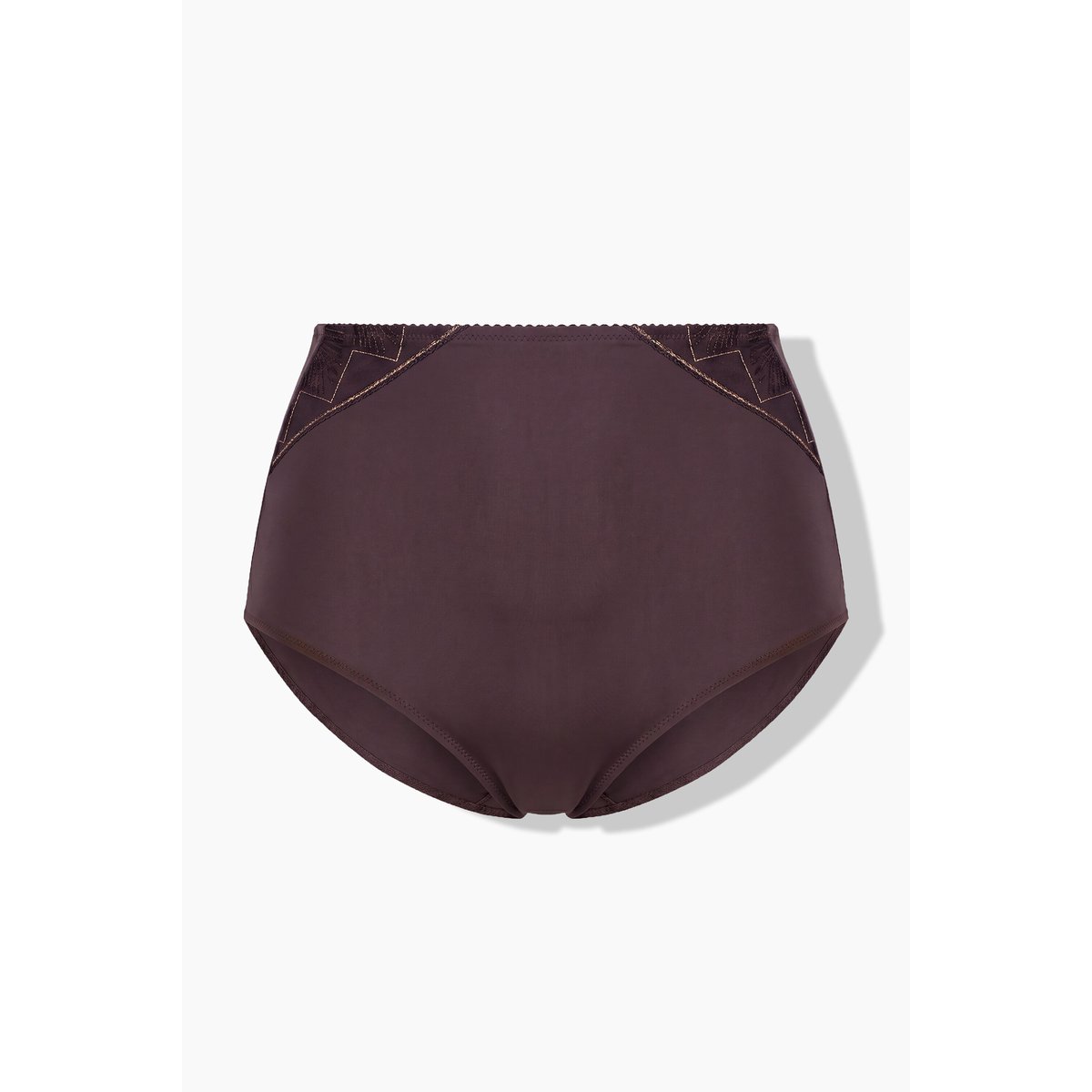 Culotte maxi TruYou en microfibre marron pin, ULLA POPKEN