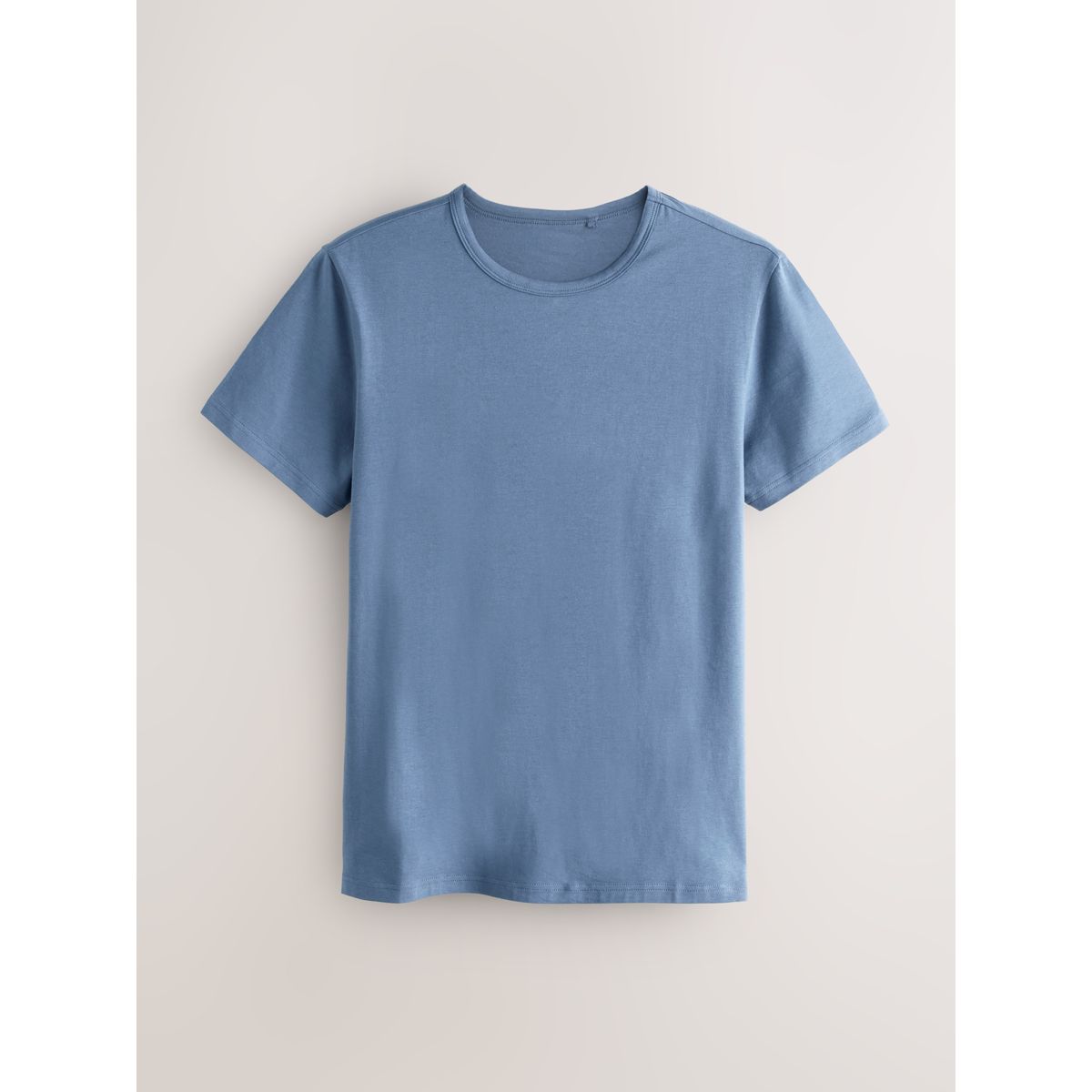 T-shirt superposé en modal neutre/bleu, NEXT