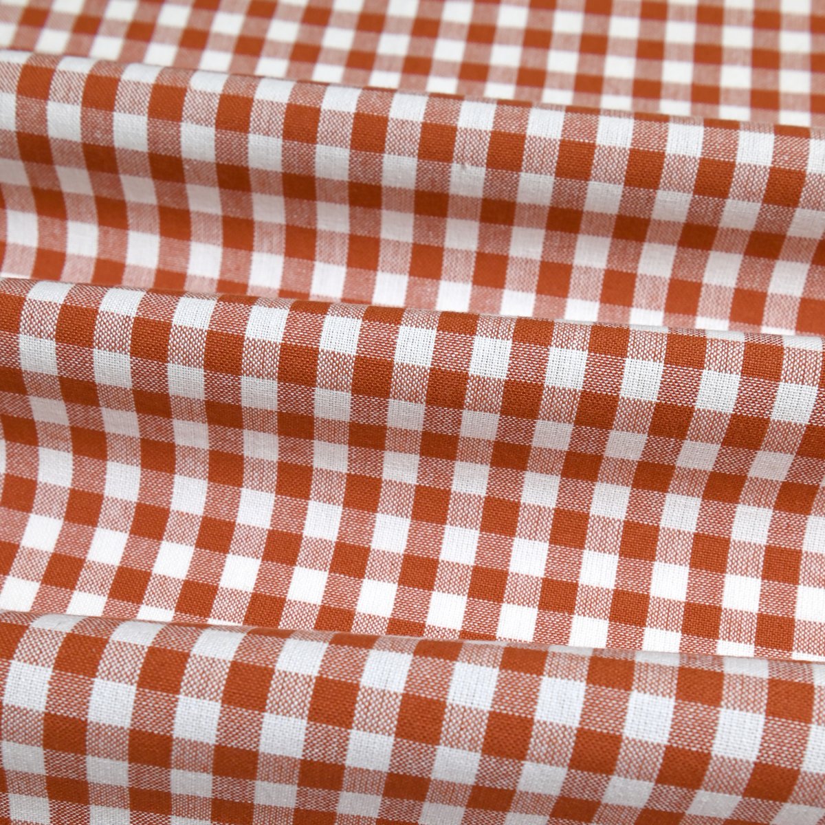 Torchon de cuisine en coton motif vichy - QABANE terracotta, HOME MAISON