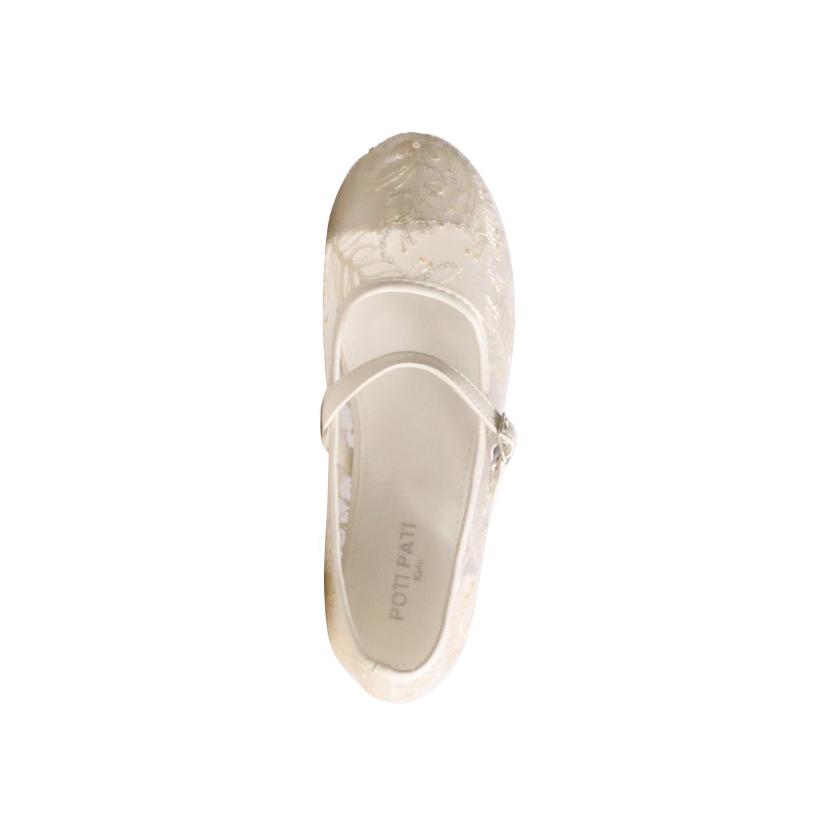 Ballerine à Brides blanc, ENZA NUCCI