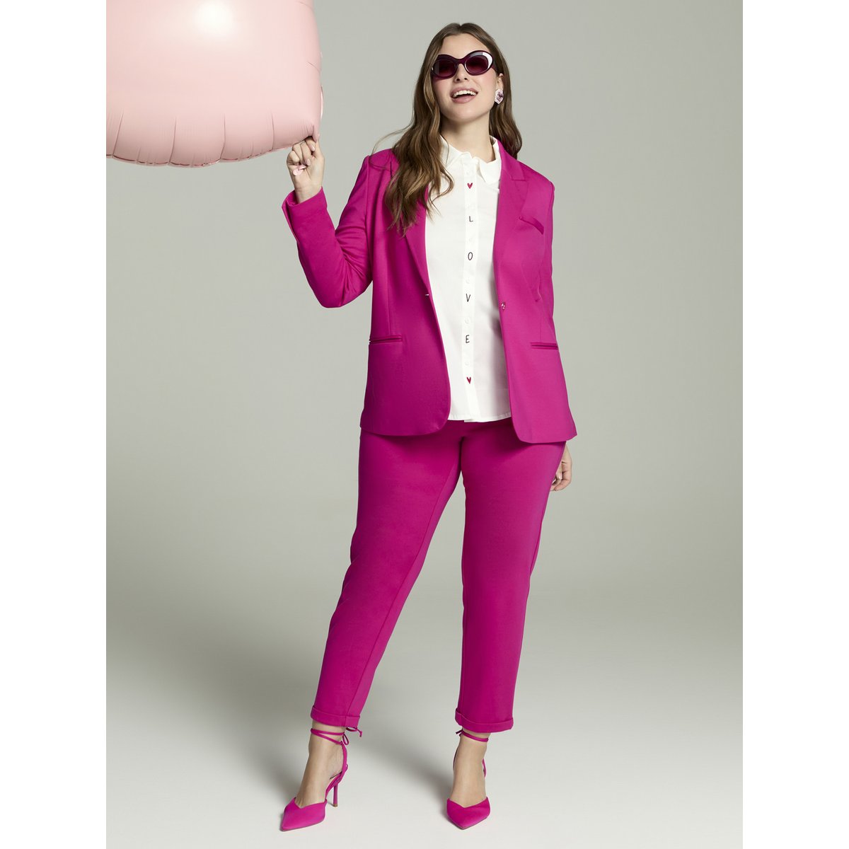 Pantalon Balloon fuchsia, FIORELLA RUBINO