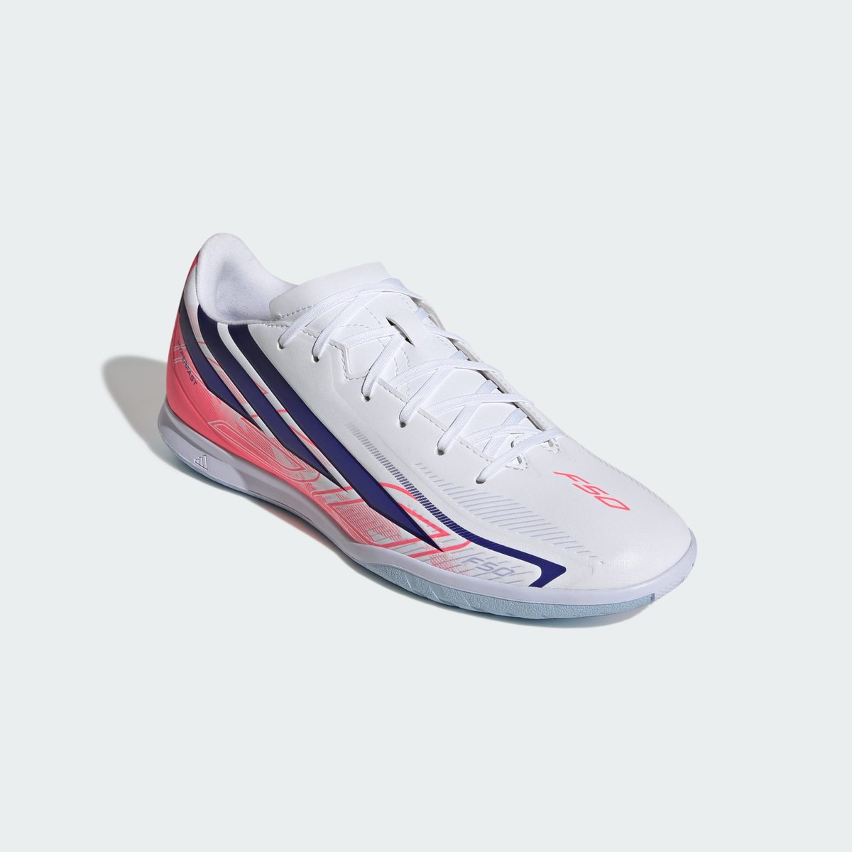 Chaussure De Football En Salle F50 Hyperfast Club Chaussure De Football En Salle F50 Hyperfast Club cloud white / solar purple / solar turbo, adidas Performance