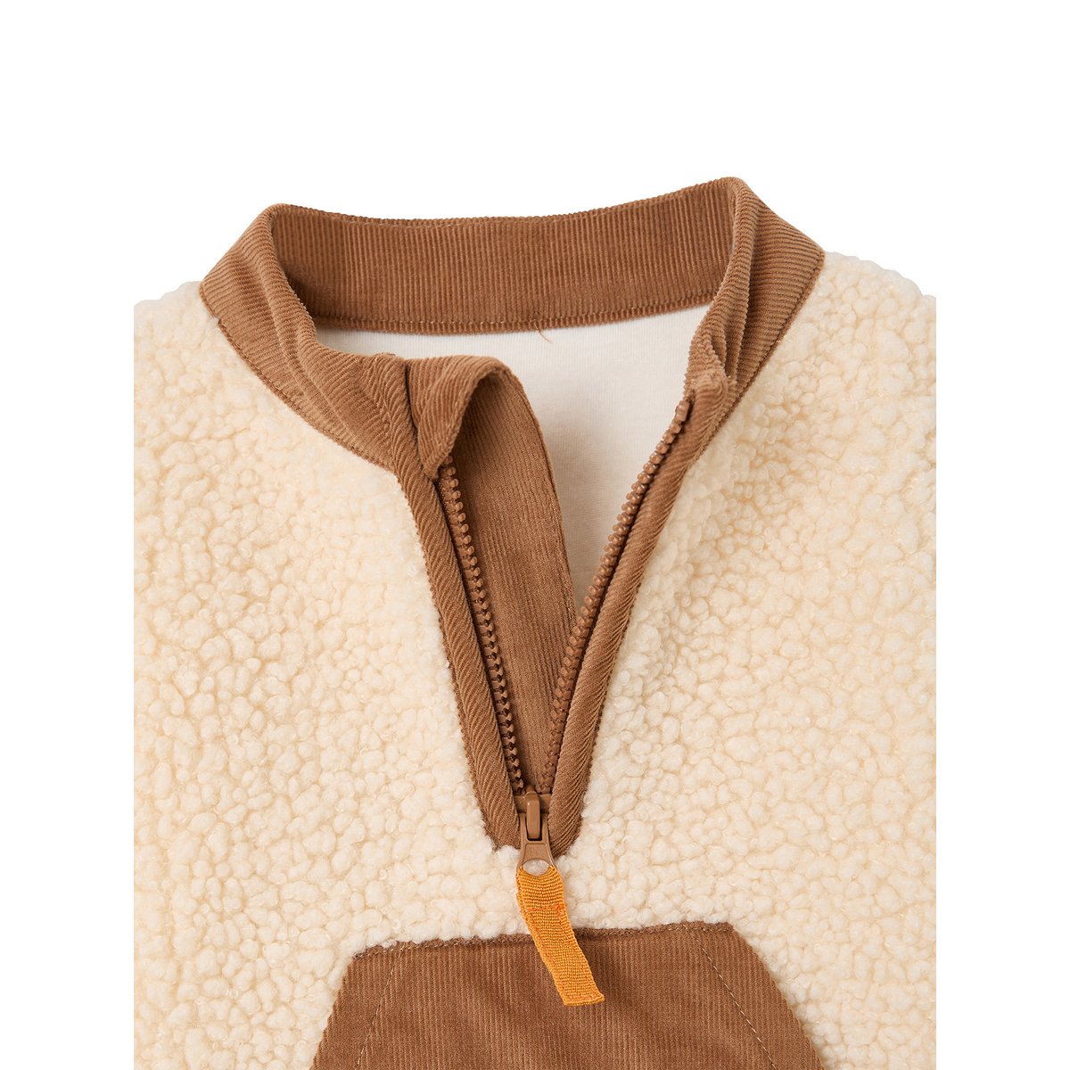 Ensemble sweat et pantalon cacao, VERTBAUDET