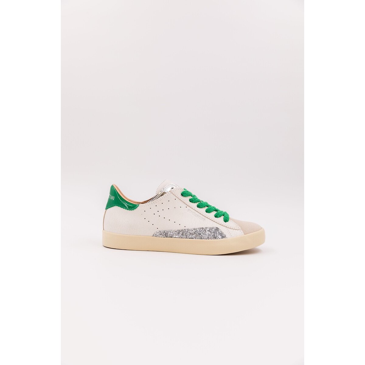 SC06 Leather Trainers white/green, ZERO 105