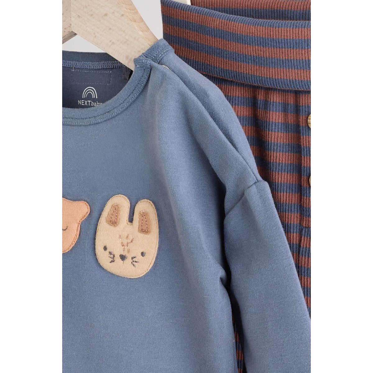 Ensemble bébé haut et legging, 2 pièces forêt bleue, NEXT