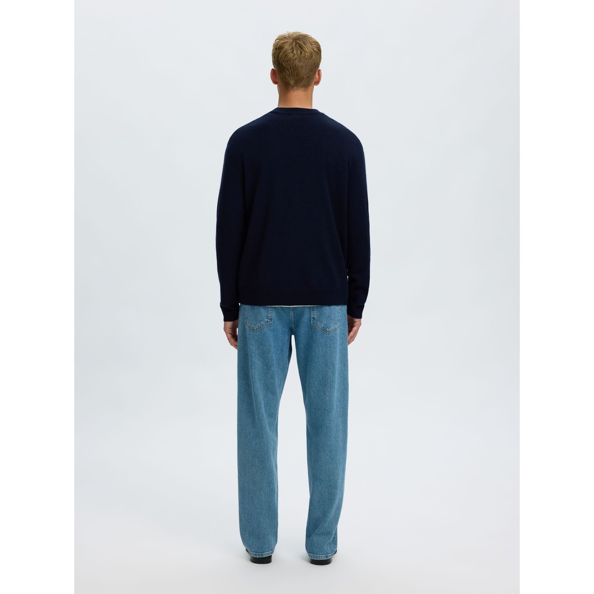 Pullover navy blazer, SELECTED