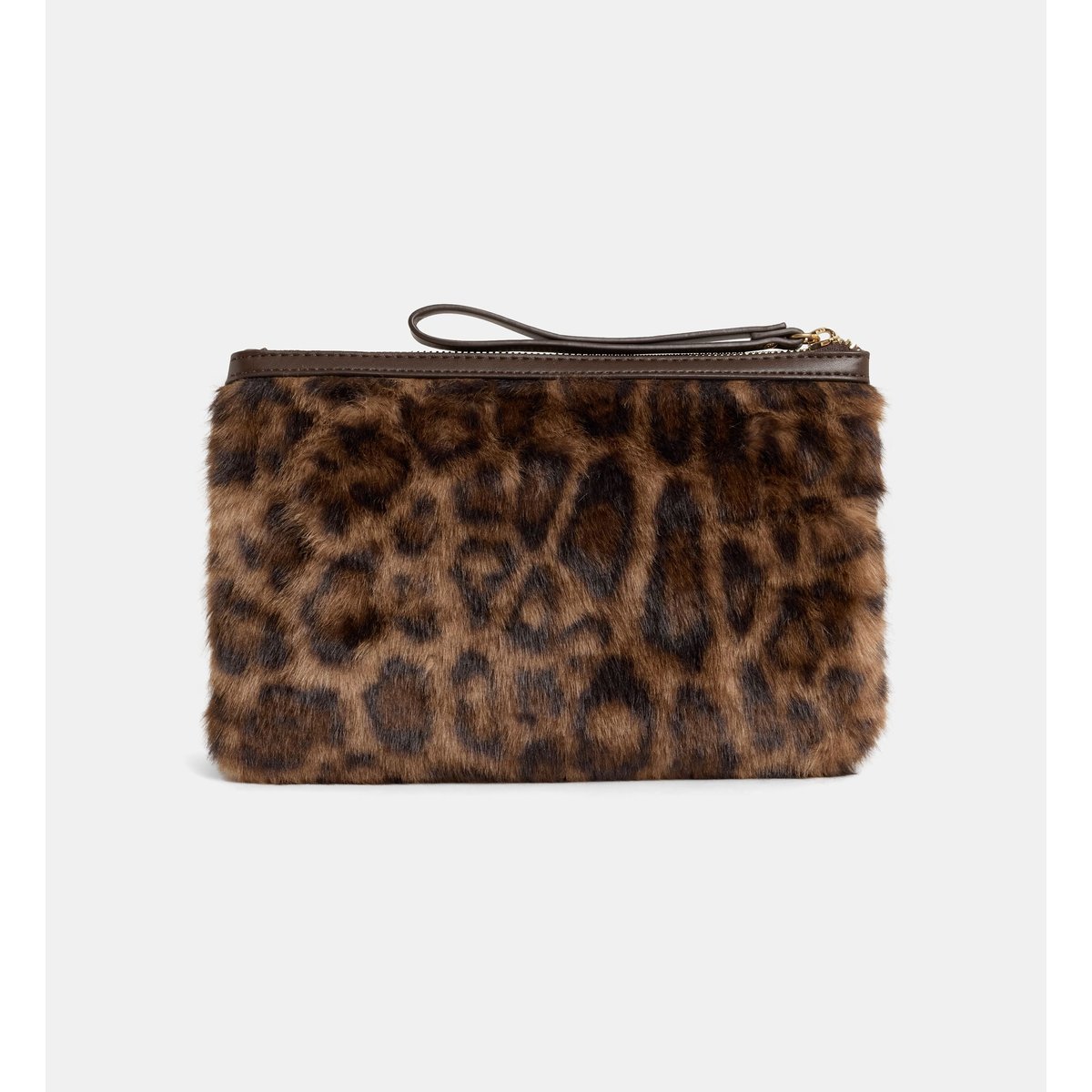 Pochette vicky fur léopard, GALERIES LAFAYETTE