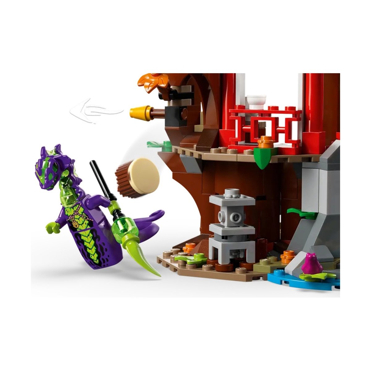Ninjago La cabane et les véhicules des Ninjas multicolore, LEGO