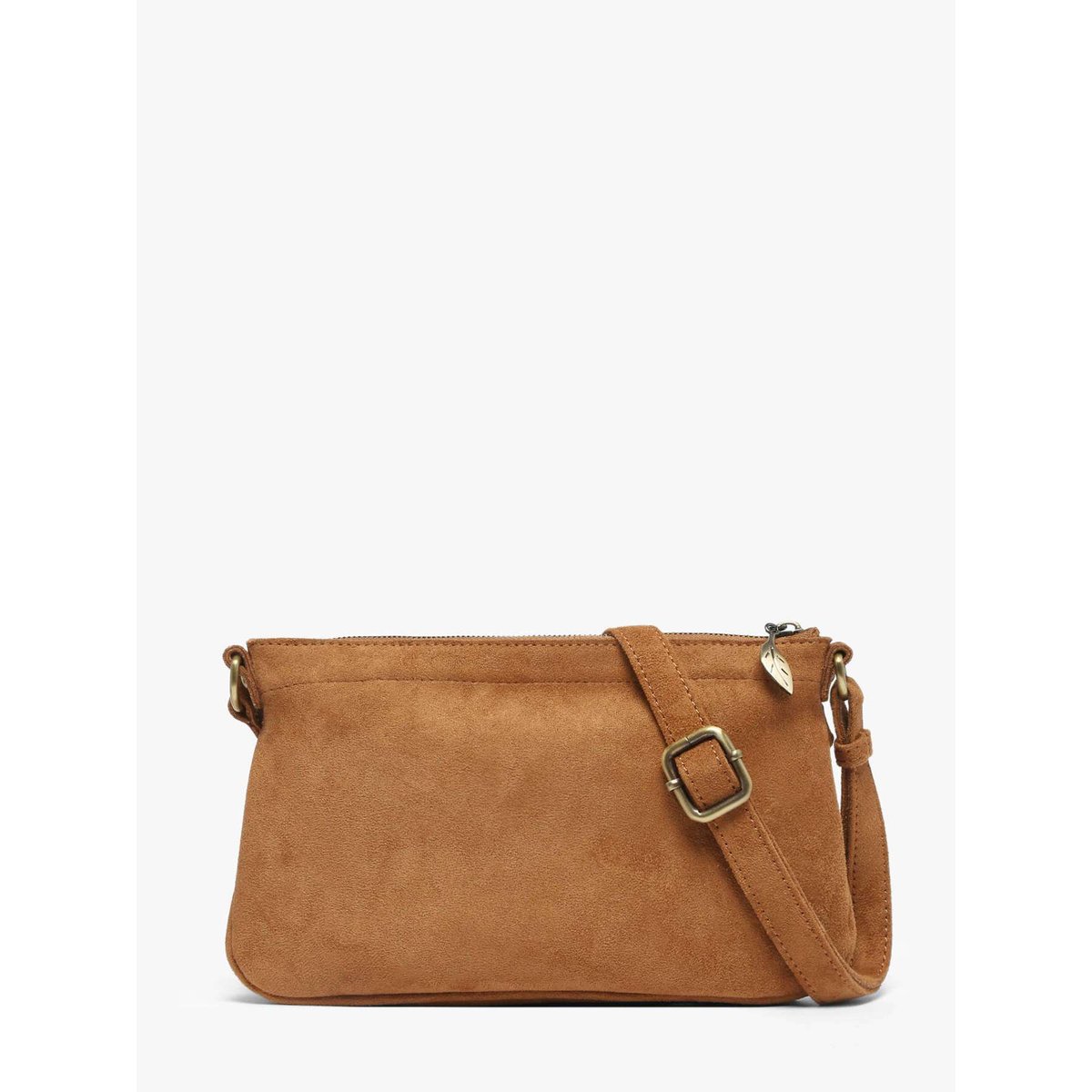 Sac bandoulière Aubepine camel, WOOMEN