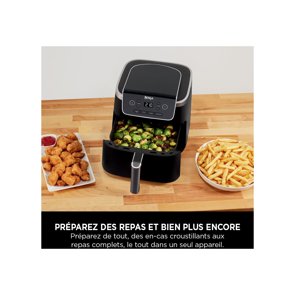 Friteuse sans huile Foodi 4,7L AF140EU couleur unique, NINJA