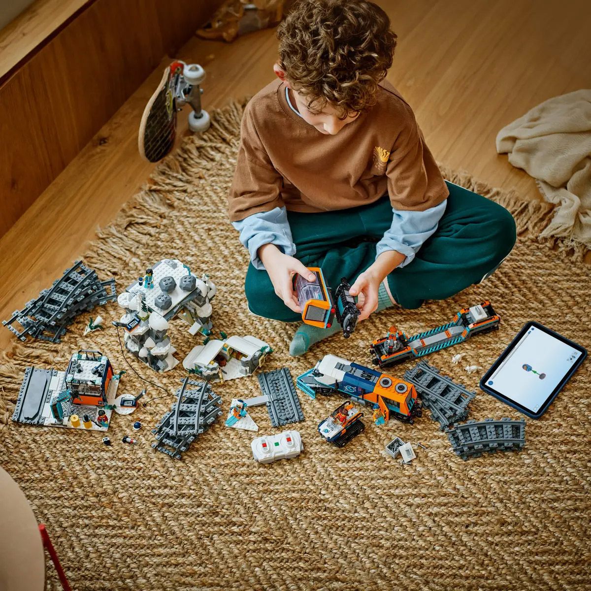 LEGO City - Train Express des Explorateurs en Arctique - Set de 1517 Pièces multicolore, LEGO