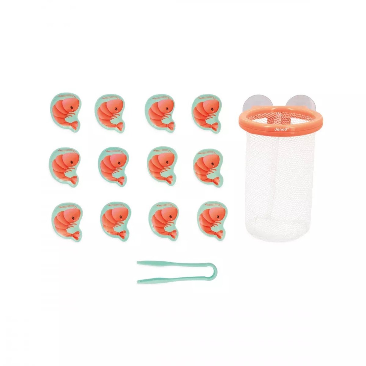 Attrape Crevettes Du Bain orange, JANOD