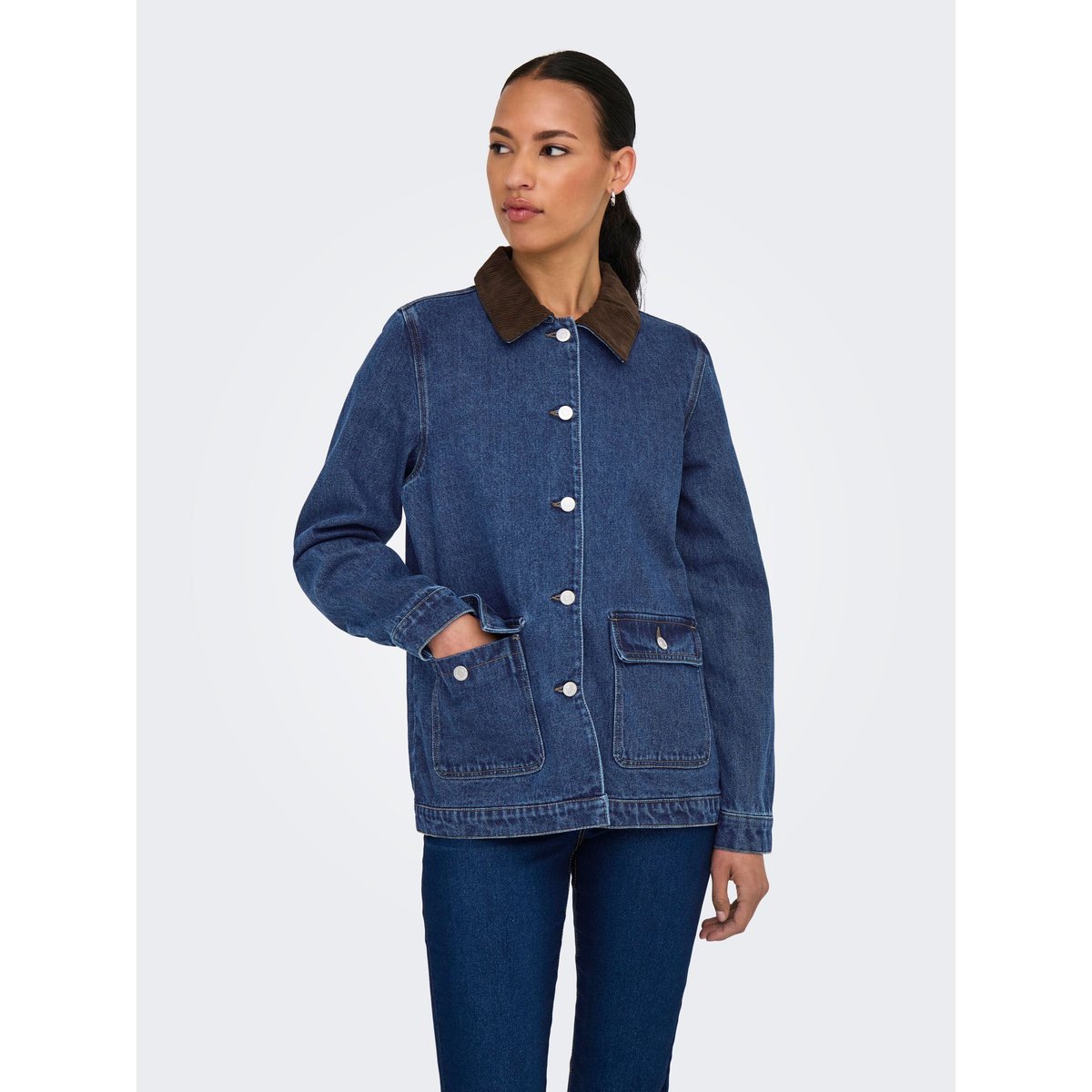 Veste En Jean dark blue denim, ONLY