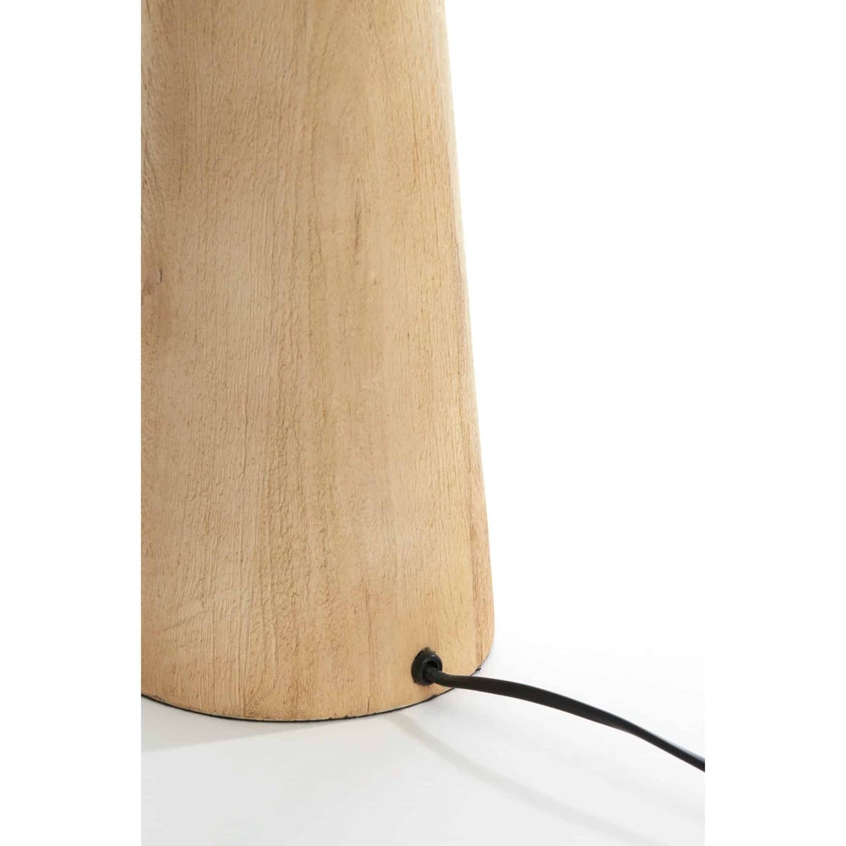 Base De La Lampe Bois BAGLIO naturel, LIGHT & LIVING
