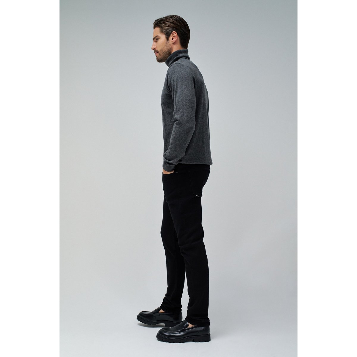 JEAN SLIM FIT noir, SALSA JEANS