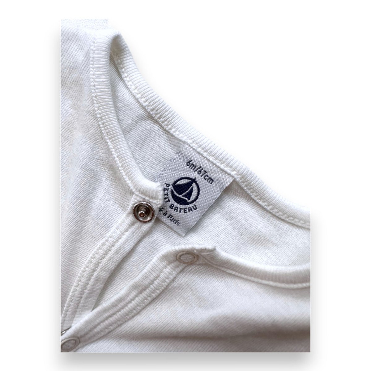 T-shirt bébé - Très bon état blanc, PETIT BATEAU