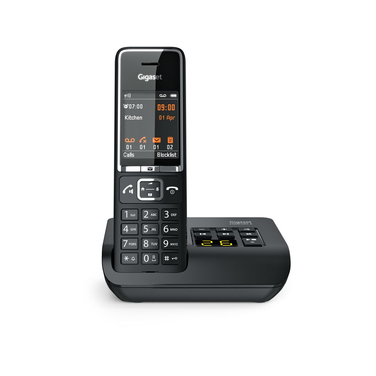 Téléphone sans fil COMFORT 550 A NOIR noir, GIGASET
