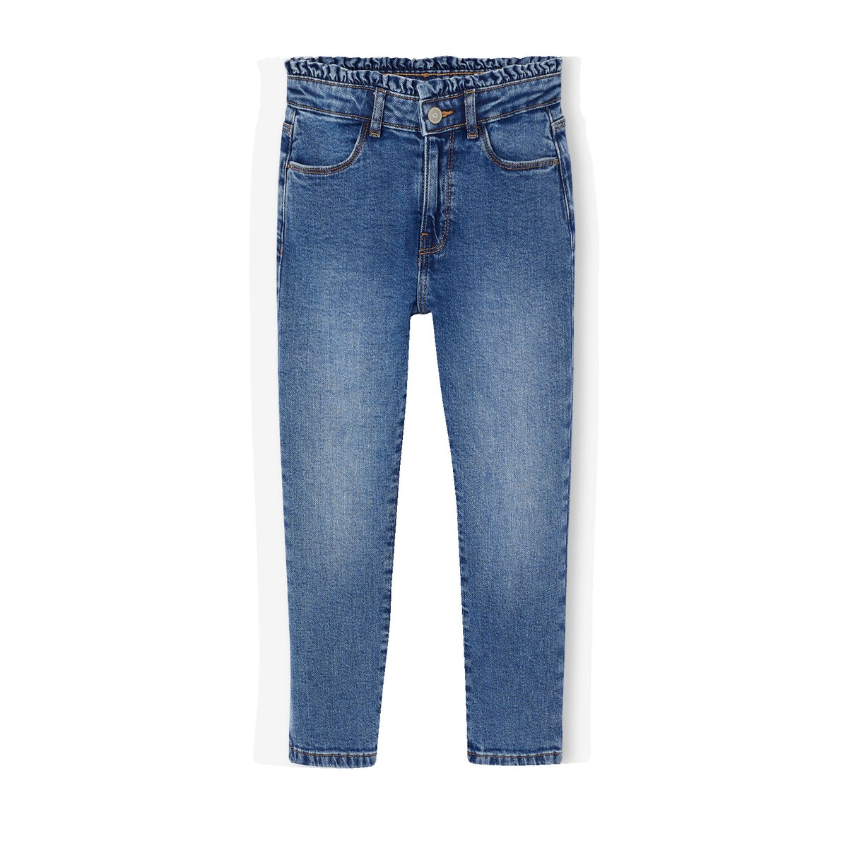 Jean slim morphologie large bleu moyen, VERTBAUDET