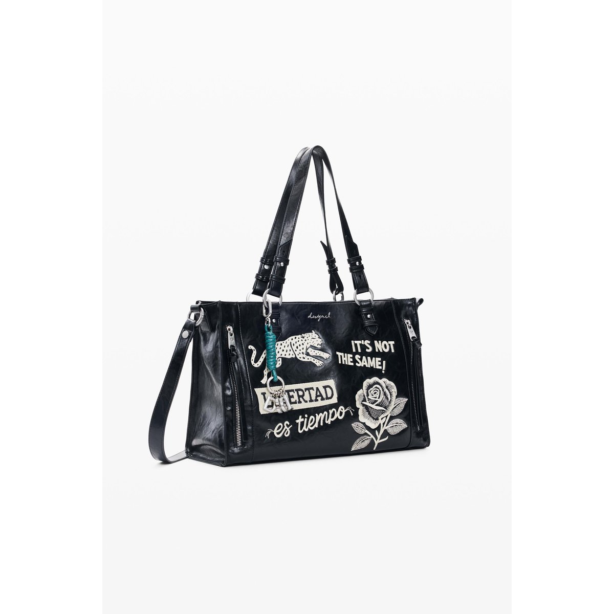 Sac moyen noir, DESIGUAL