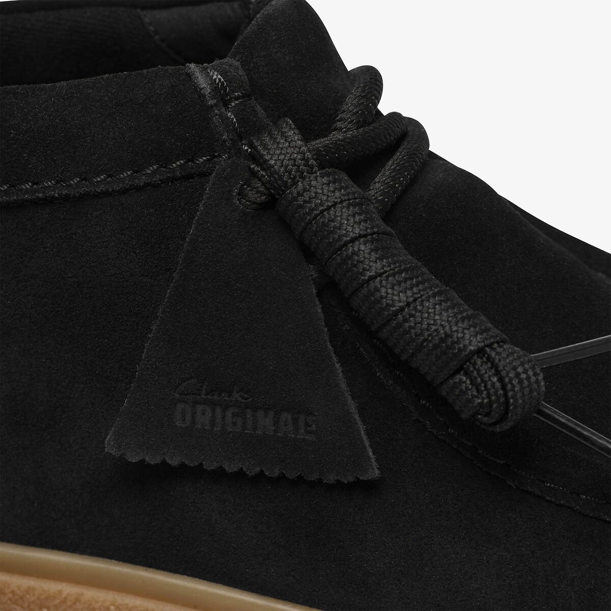 Chaussures montantes en cuir suède, BOXBEE WALLA noir, CLARKS
