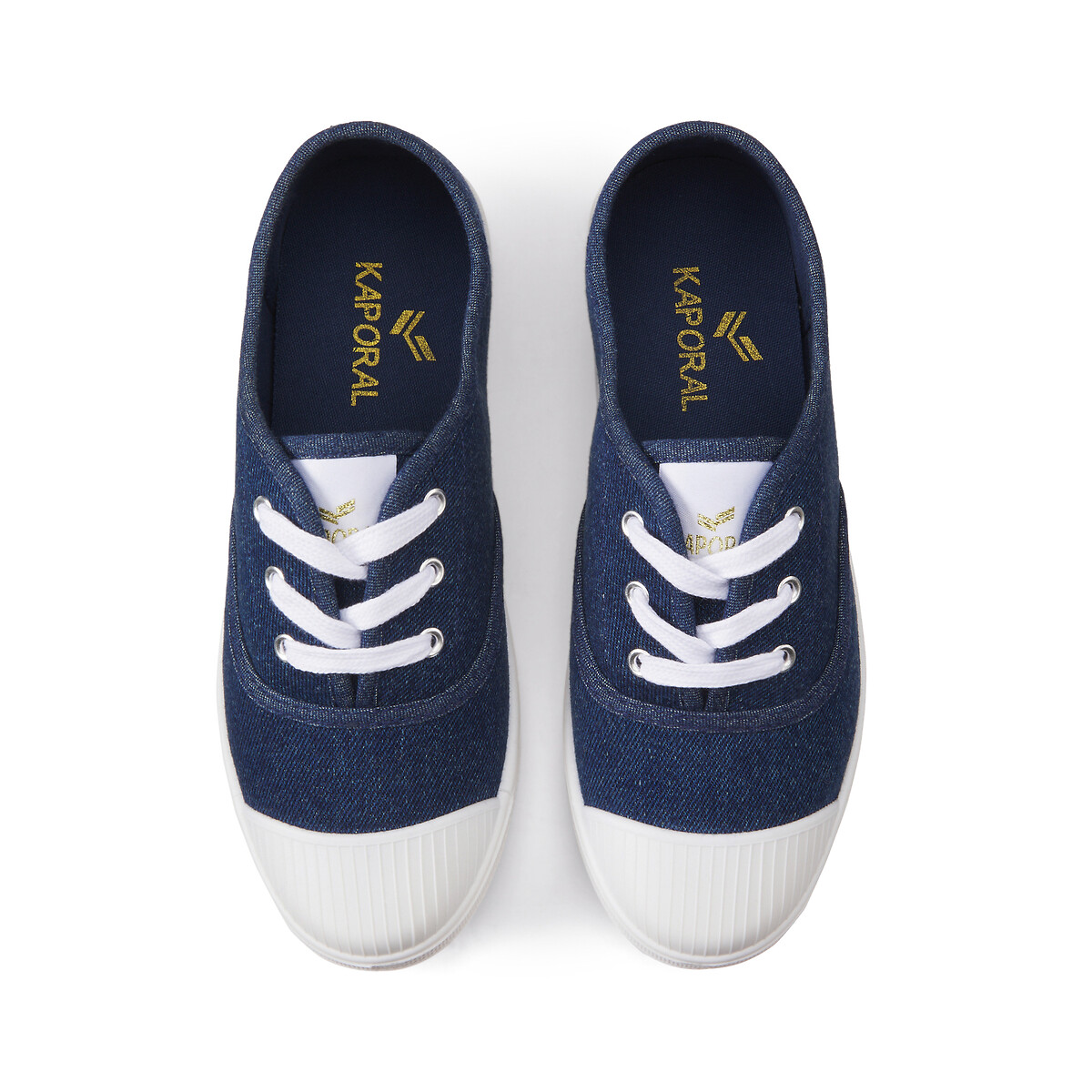 Tennis toile Foly bleu denim, KAPORAL