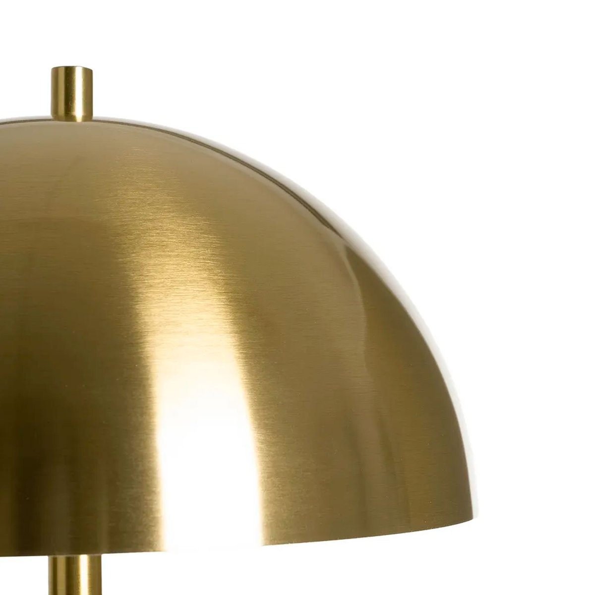 Lampe à poser métal doré et verre 30x30x53.5cm doré, WADIGA