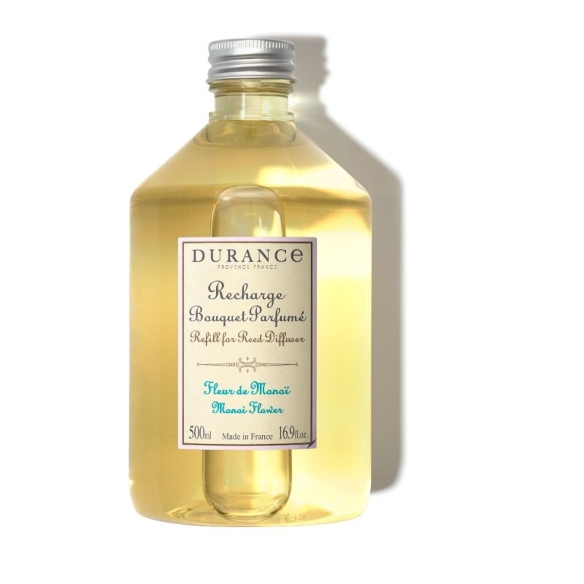 Recharge grand format diffuseur FLEUR DE MONOÏ couleur unique, DURANCE