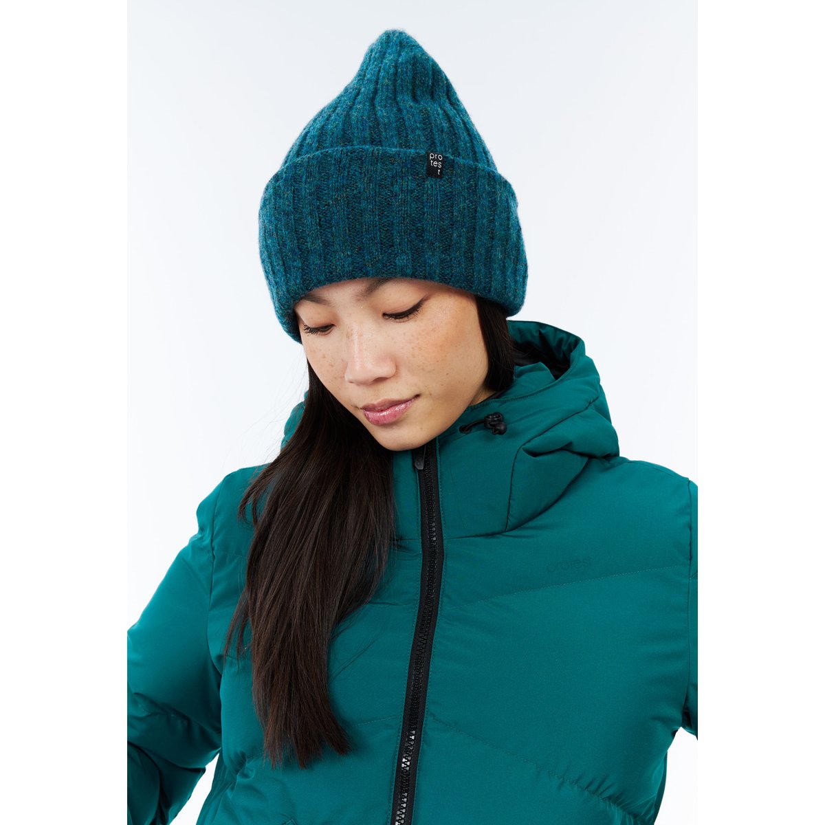 Ski and snowboard jacket zip shift PRTPREPPY rainstorm blue, PROTEST
