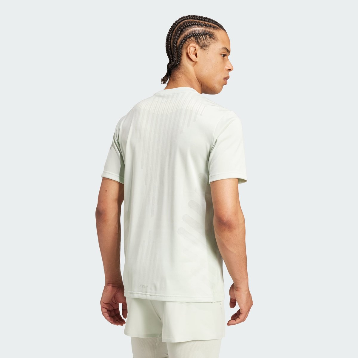 T-shirt entraînement HIIT Airchill linen green, adidas Performance
