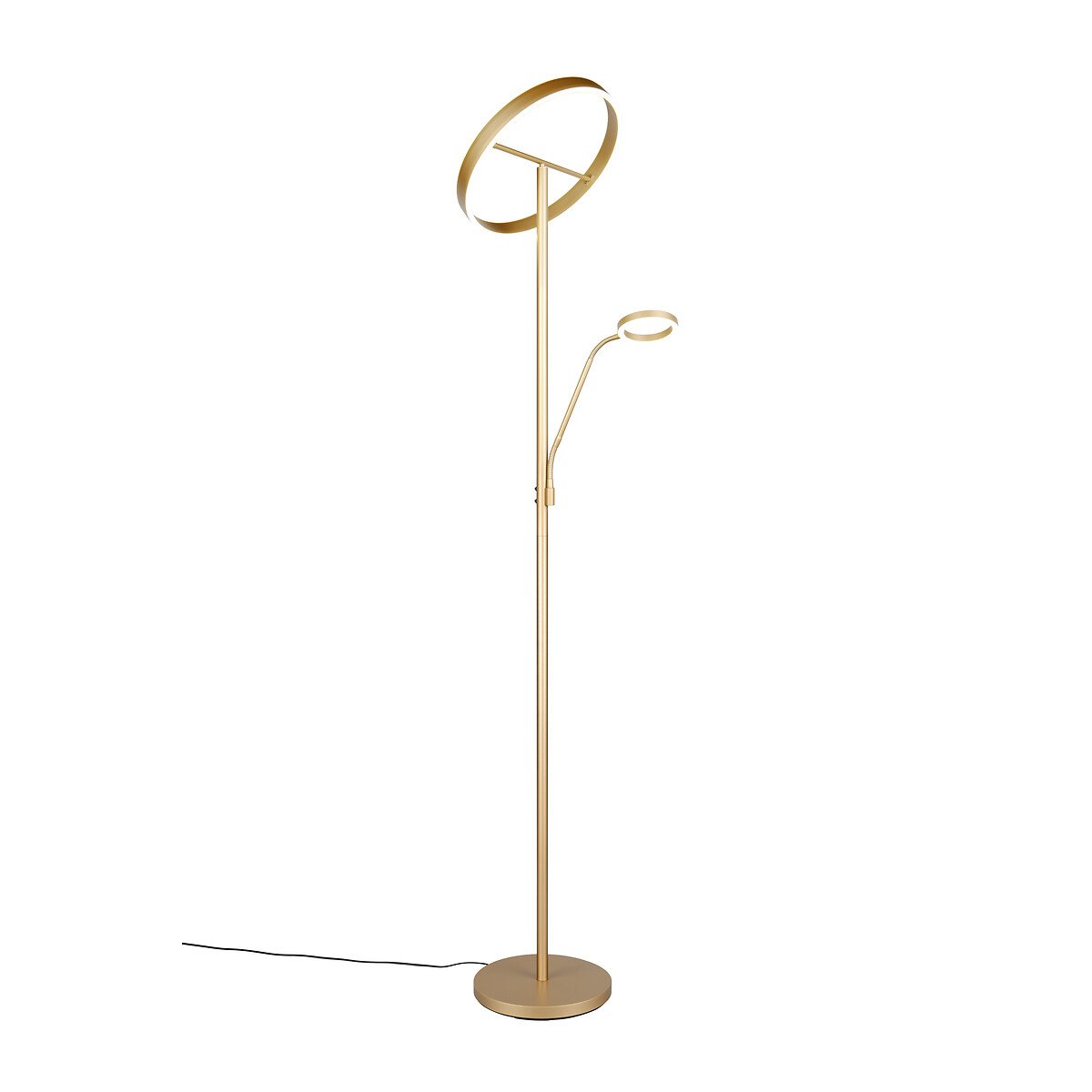 Candeeiro de Pé Willis, da Trio Lighting dourado, TRIO LIGHTING