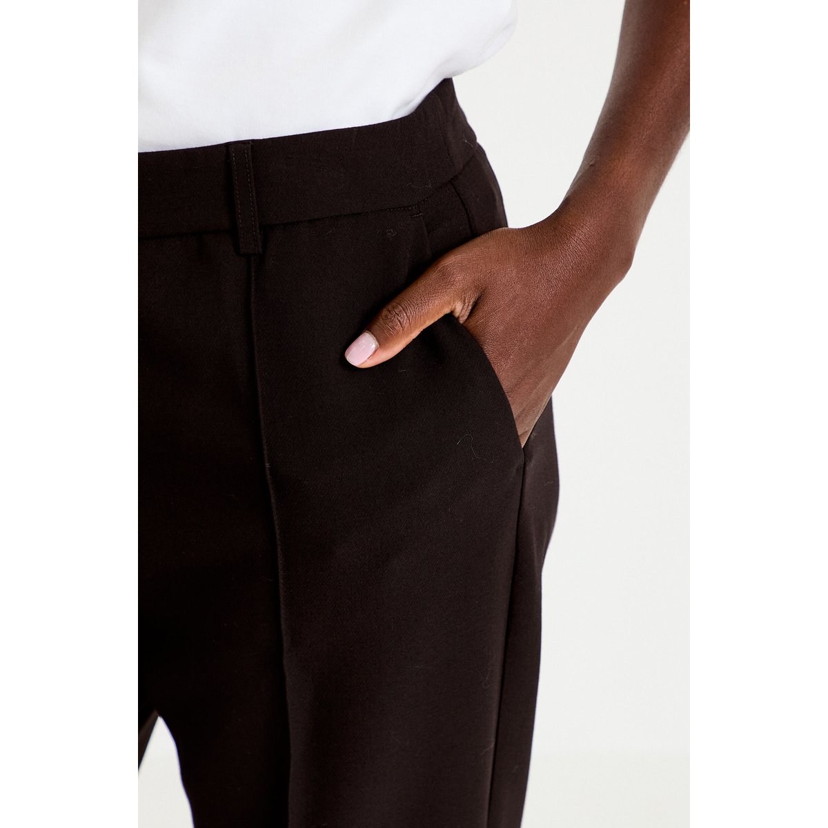 Pantalon bootcut taille standard noir, CACHE CACHE