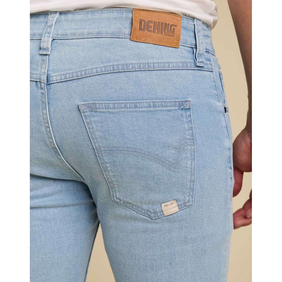 PANTALON REGULAR CAB bleu, PULLIN