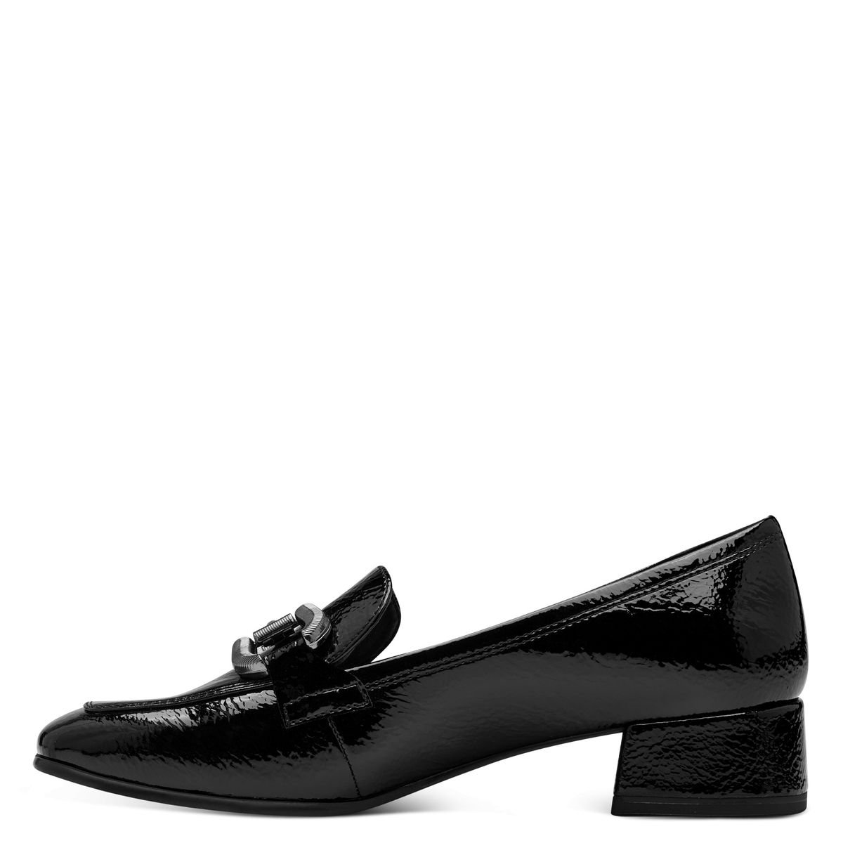 Mocassins vernis noir, TAMARIS