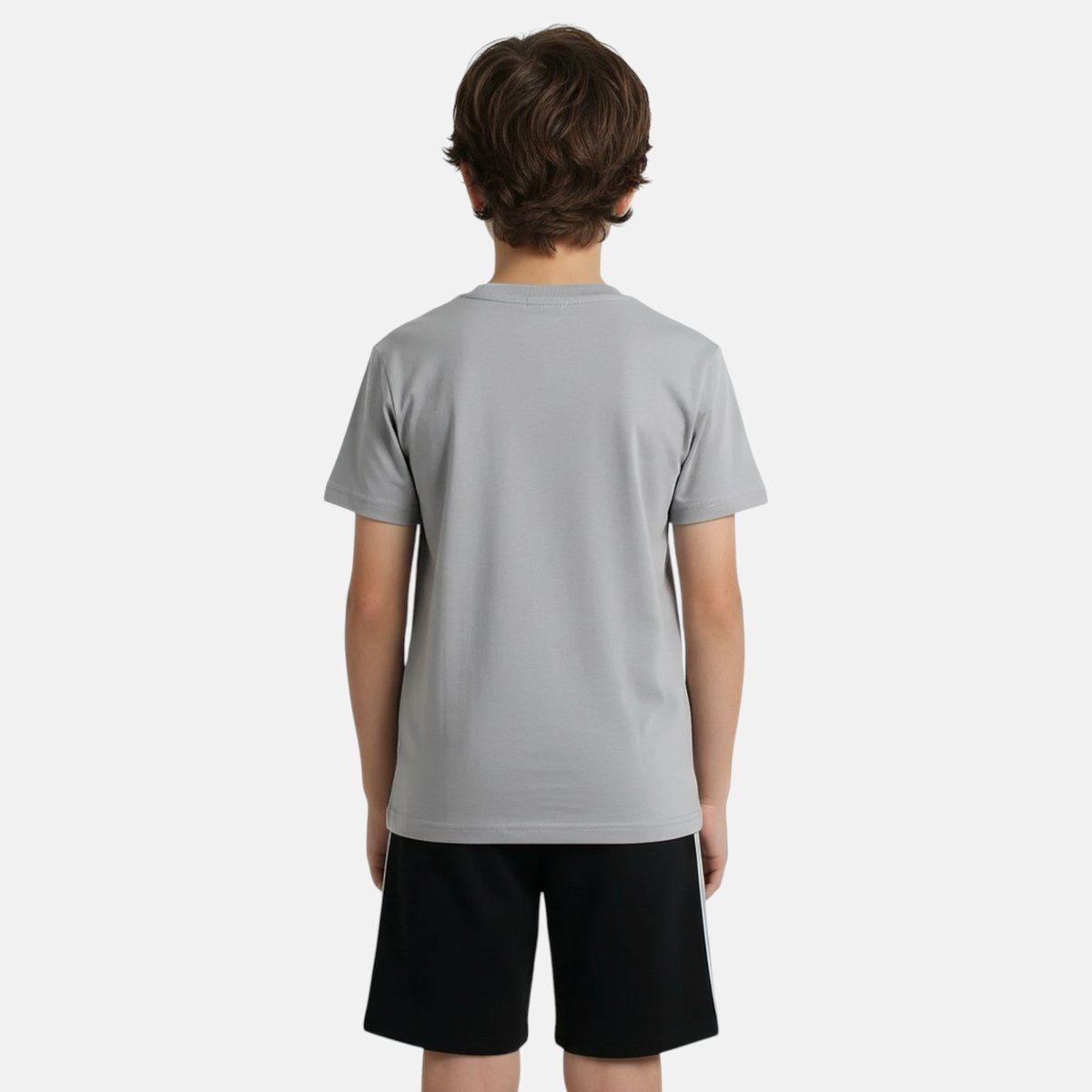 Lot de 2 t-shirts manches courtes et short TEAM gris clair, ELLESSE