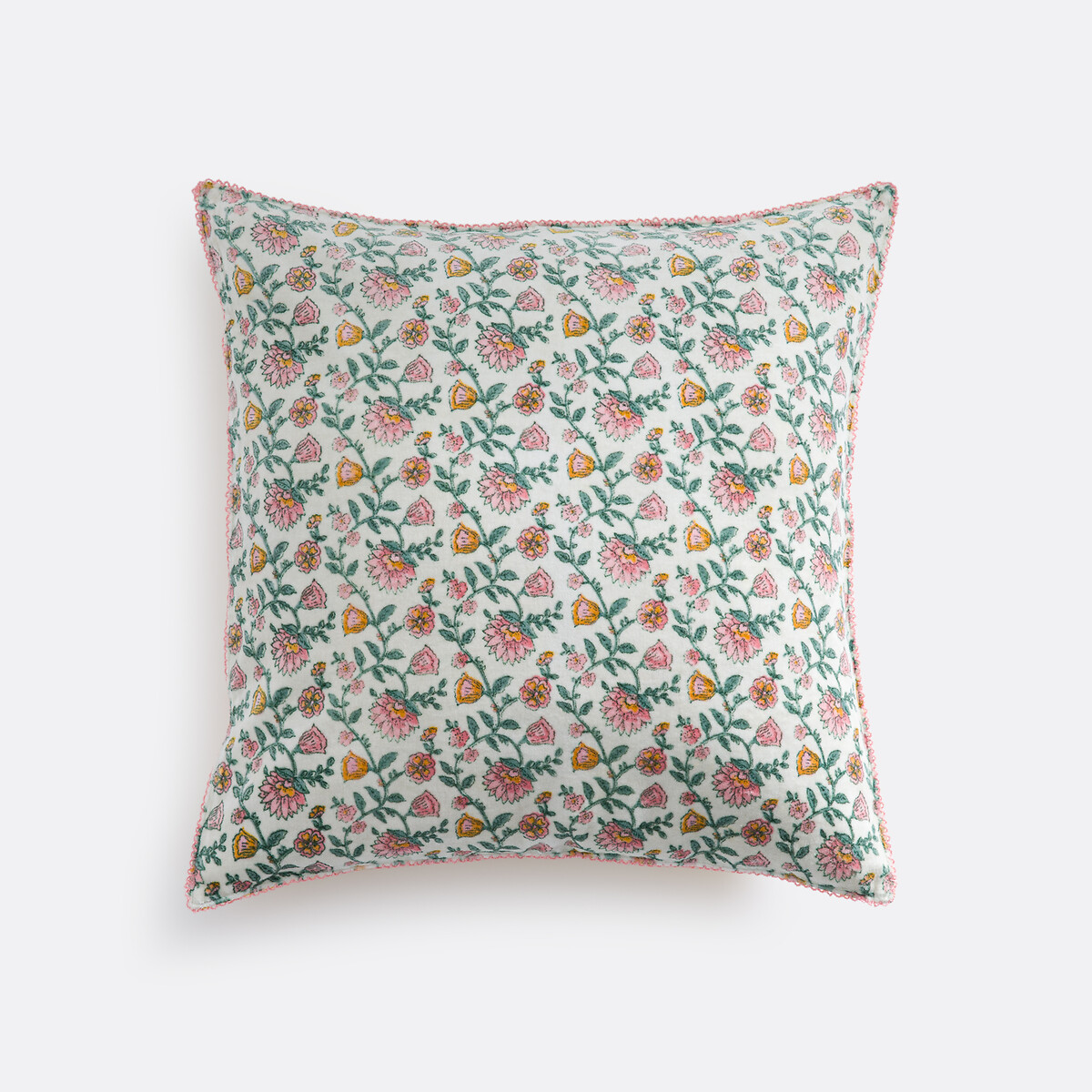 Housse de coussin, velours 50x50 cm, Yassia multicolore, LA REDOUTE INTERIEURS
